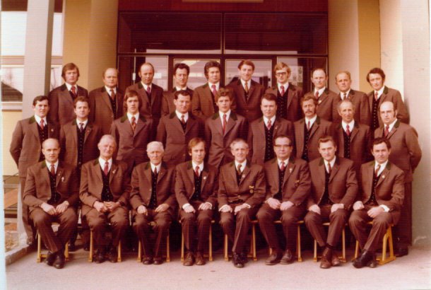 Der Männergesangsverein 1972